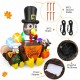 YUNLIGHTS 6FT Thanksgiving Inflatable, Colorful Thanksgiving Outdoor Decoration