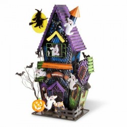 (Halloween) Ghost House Centerpiece